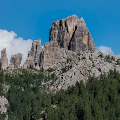 Cinque Torri from the Road, Italy