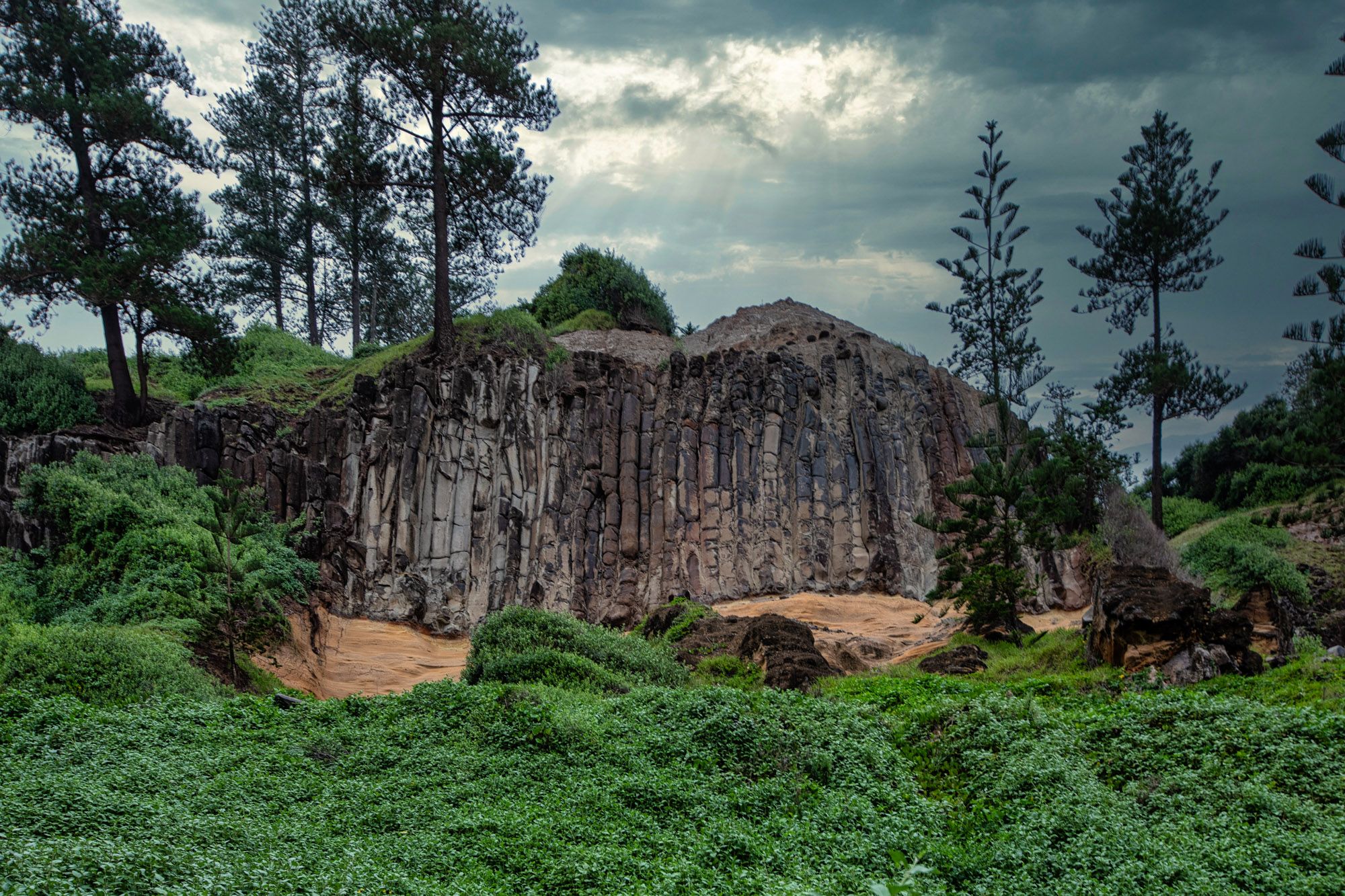 Cliff at Anson Bay, Norfolk Island, Norfolk Island