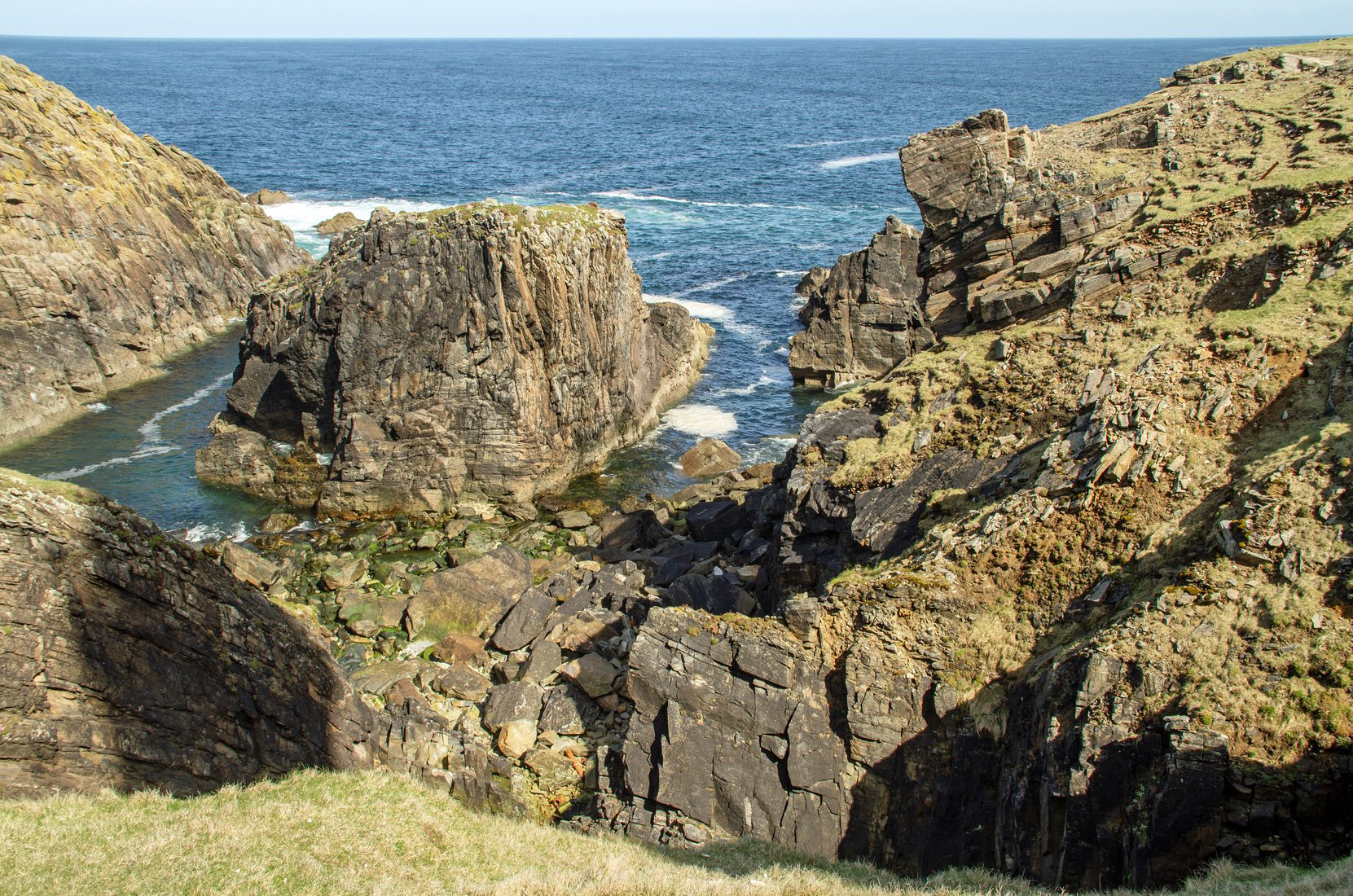 Cliffs at the Butt of Lewis, United Kingdom