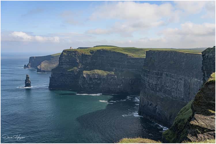 Cliffs of Moher, view to O'Briens Tower