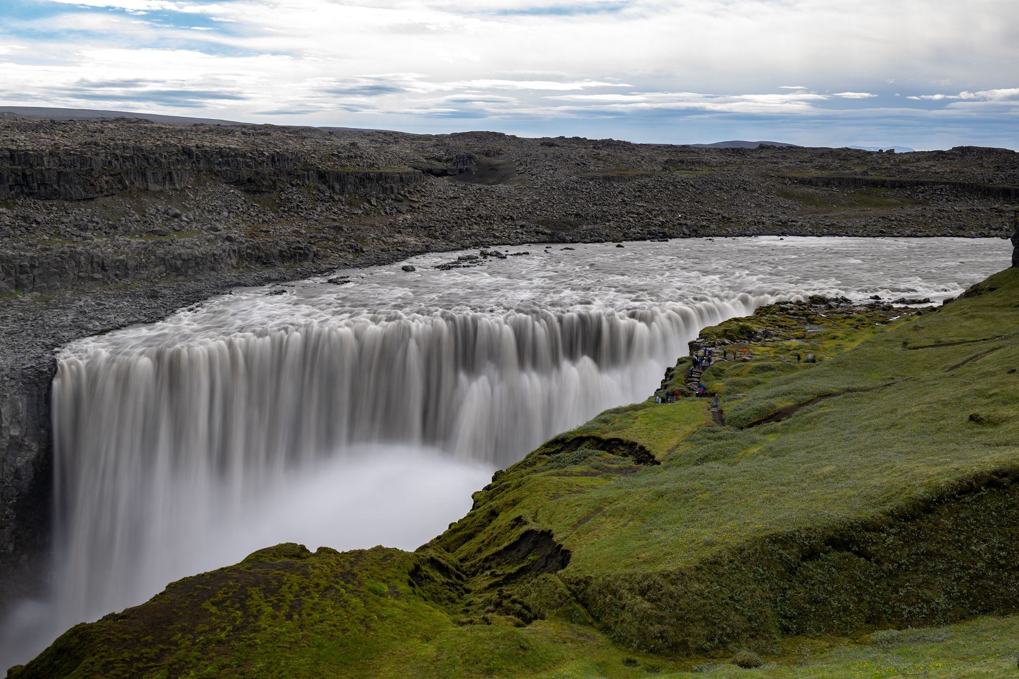 Dettifoss, western side (frontal view), Iceland