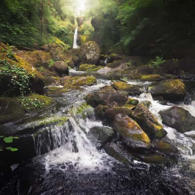 Devils Glen Waterfall, Ireland