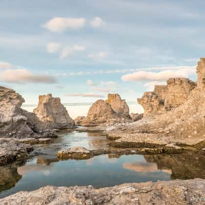 Digerhuvud Sea Stack Field, Sweden