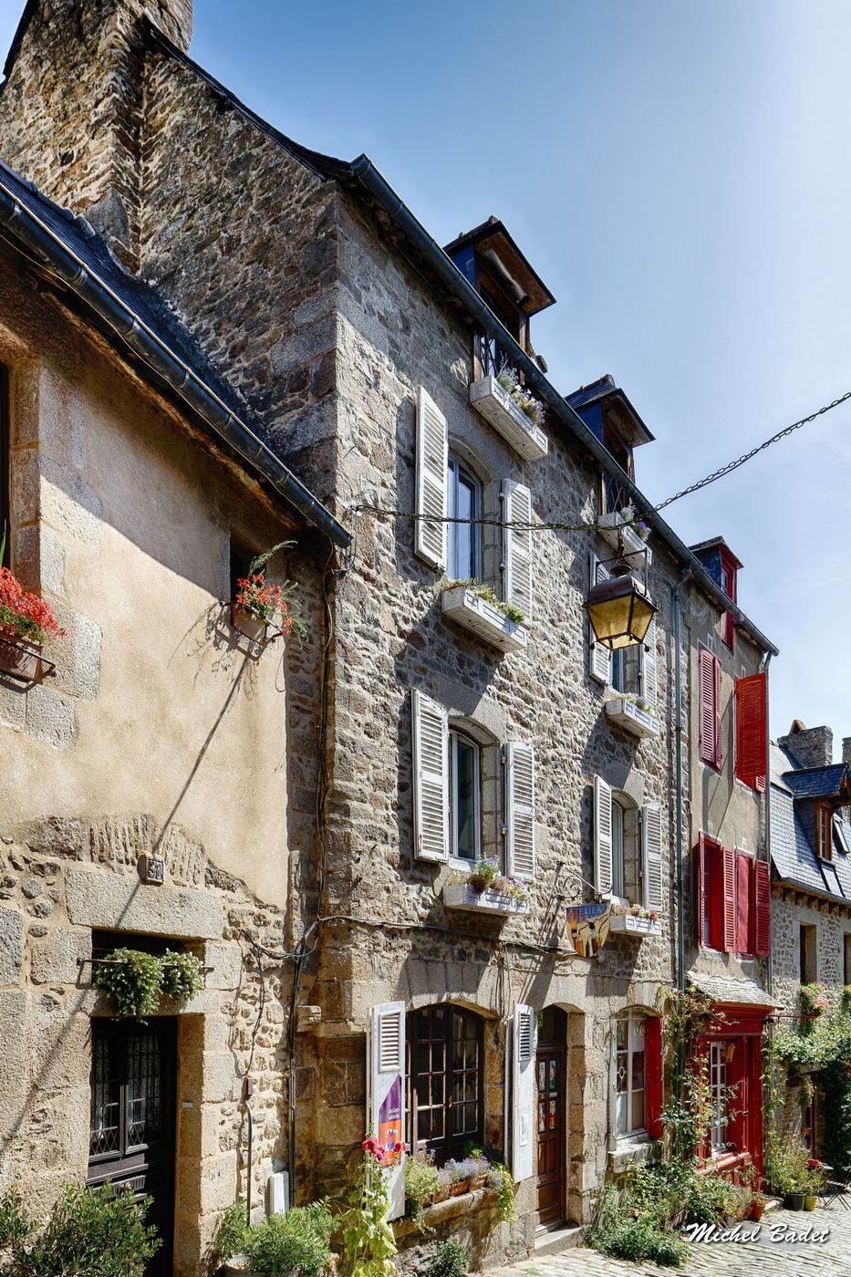Dinan, Jerzual street, France
