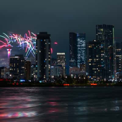 Downtown Calgary from St. Patrick's Island, Canada