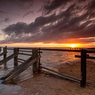 Dwyers Leap Sunrise, Carnarvon, Western Australia, Australia