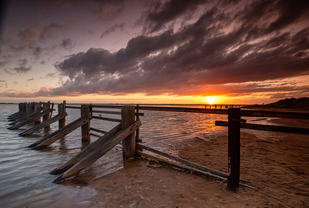 Dwyers Leap Sunrise, Carnarvon, Western Australia, Australia