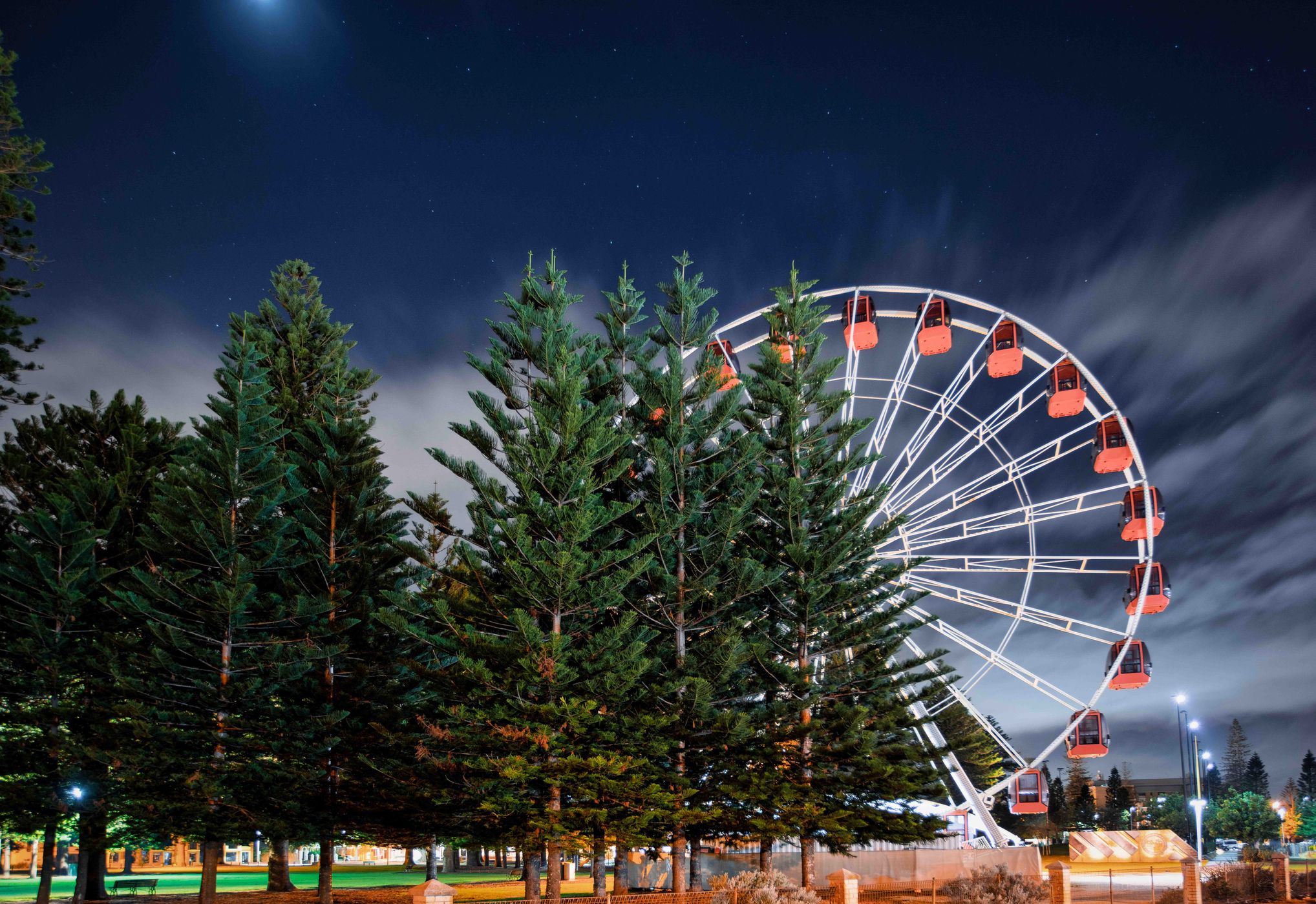 Ferris Wheel Blue hour, Fremantle Western Australia, Australia