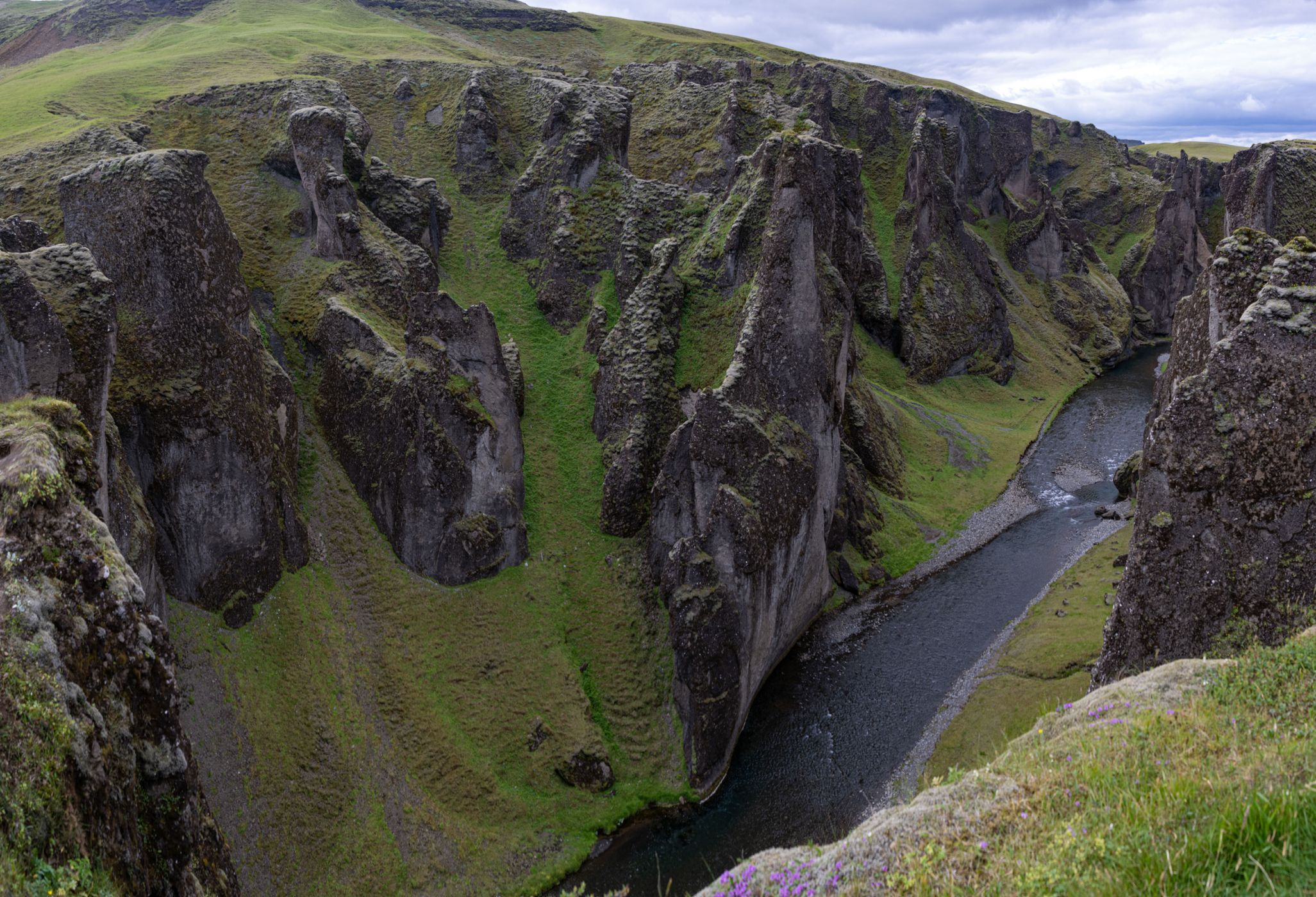 Fjaðrárgljúfur Canyon, Iceland