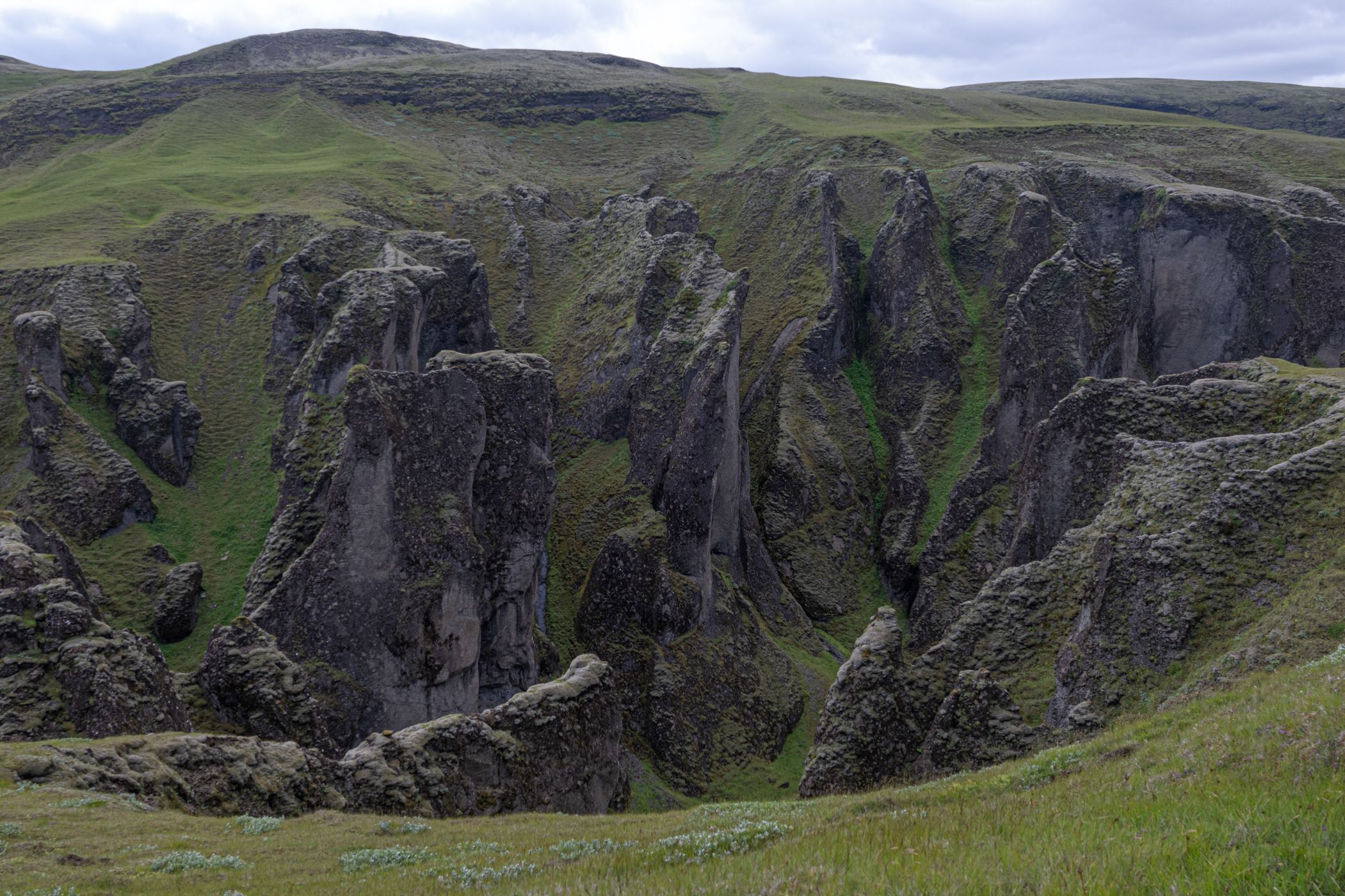 Fjaðrárgljúfur Canyon, Iceland