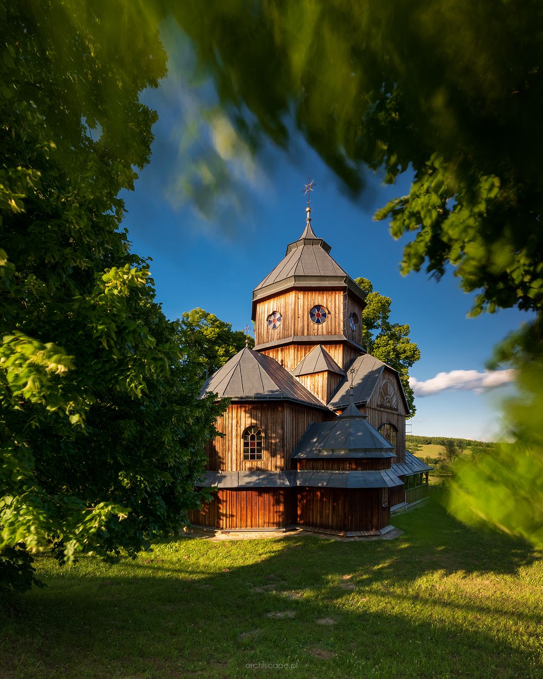Former orthodox church in Roztoka, Poland