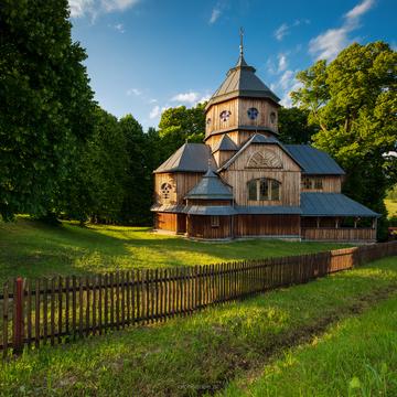 Former orthodox church in Roztoka, Poland