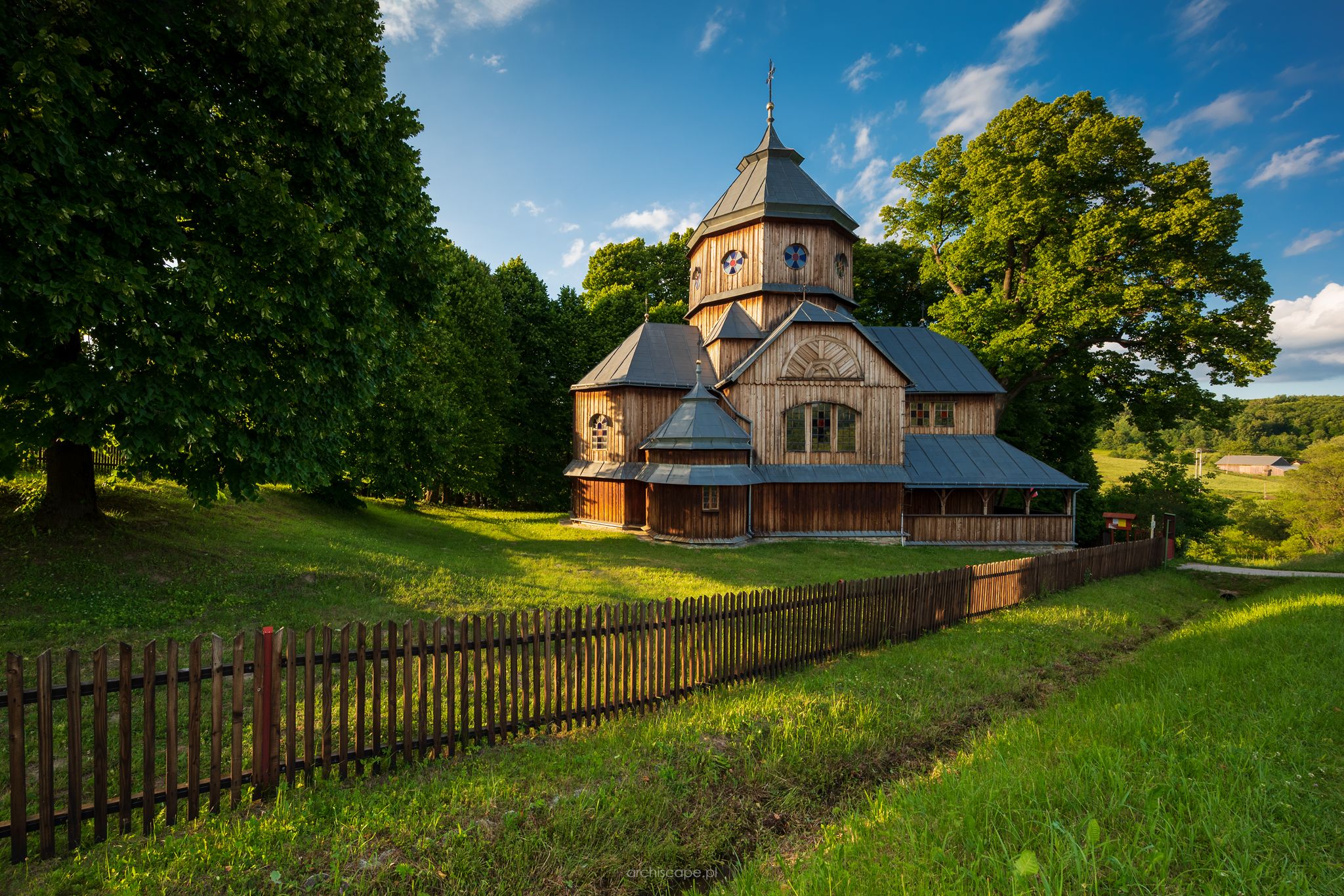Former orthodox church in Roztoka, Poland