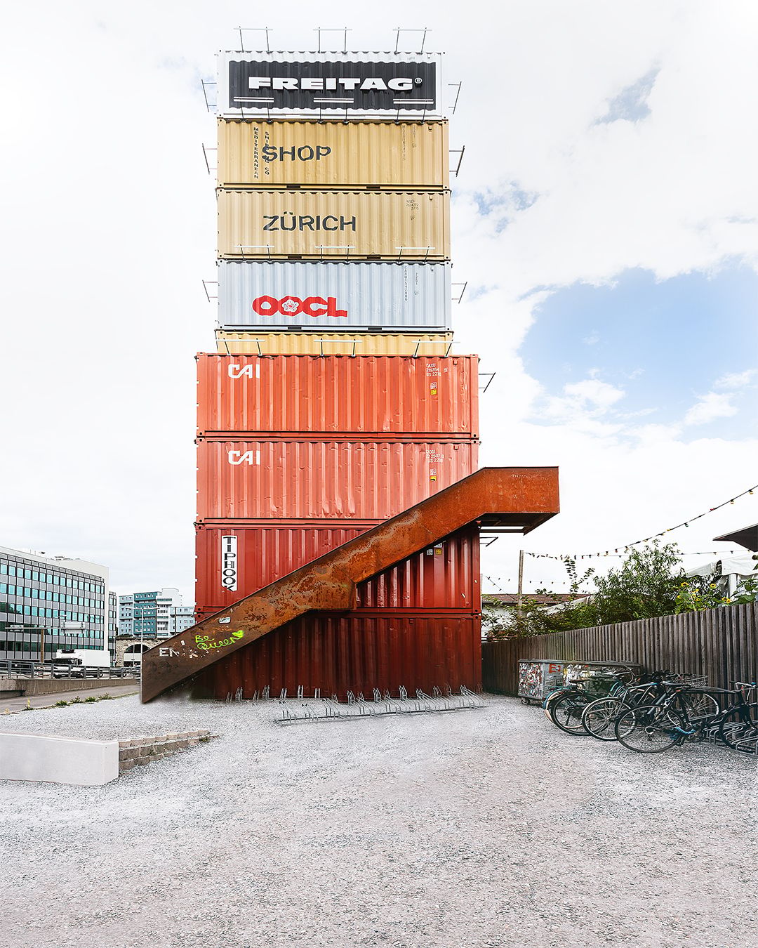 Freitag Tower, Zürich, Switzerland
