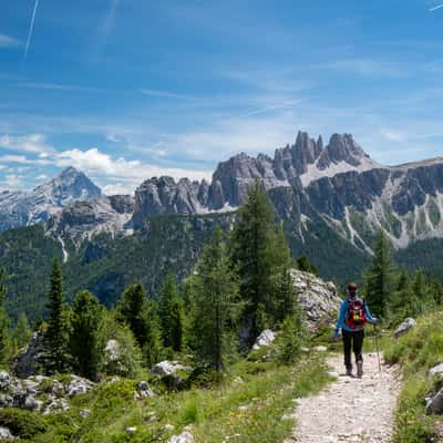 From Cinque Torri, Italy