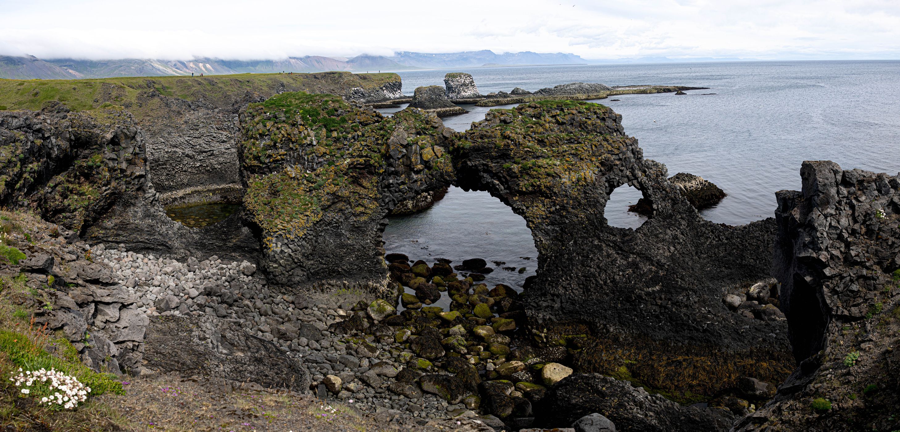 Gatklettur Stone Arch, Arnarstapi, Iceland