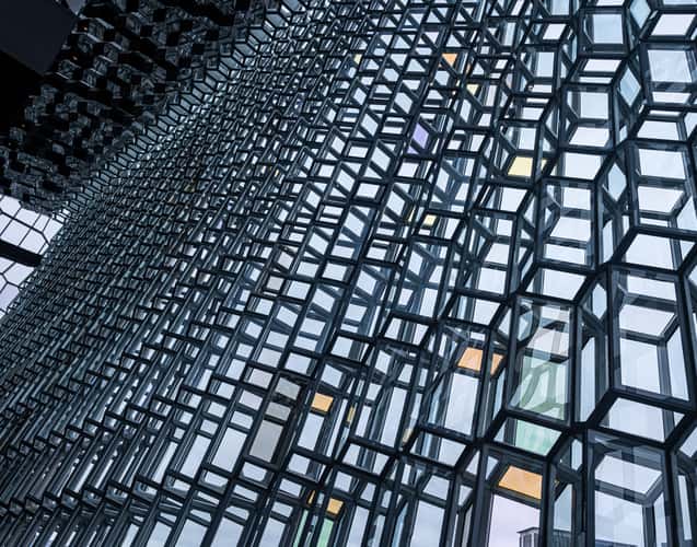 Inside Harpa - Concert Hall, Reykjavík