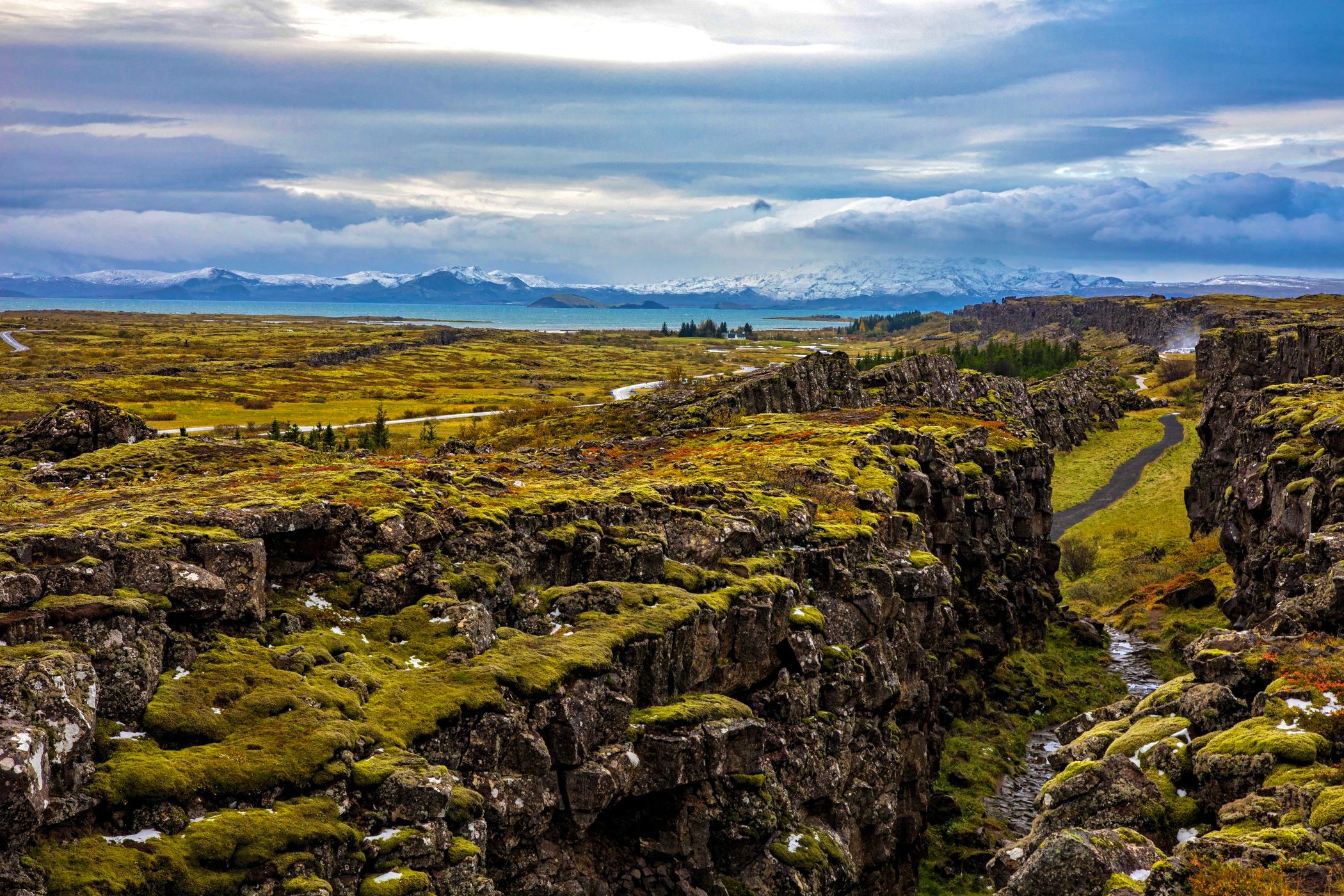 Hrafnagjá Observation Deck, Iceland