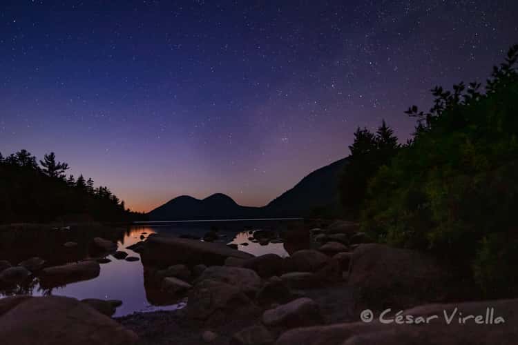Jordan Pond south shore