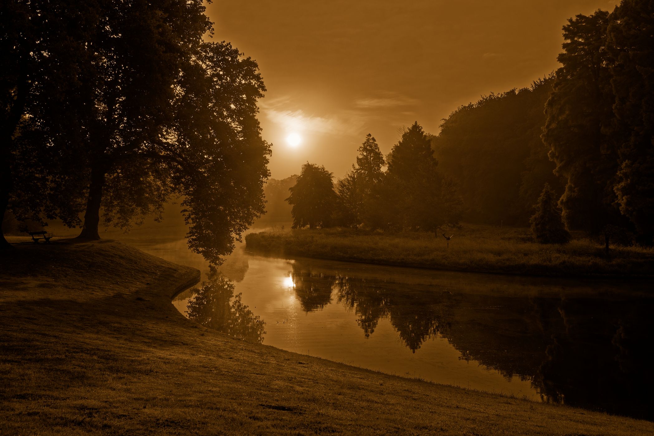 Lake Tervuren, Belgium