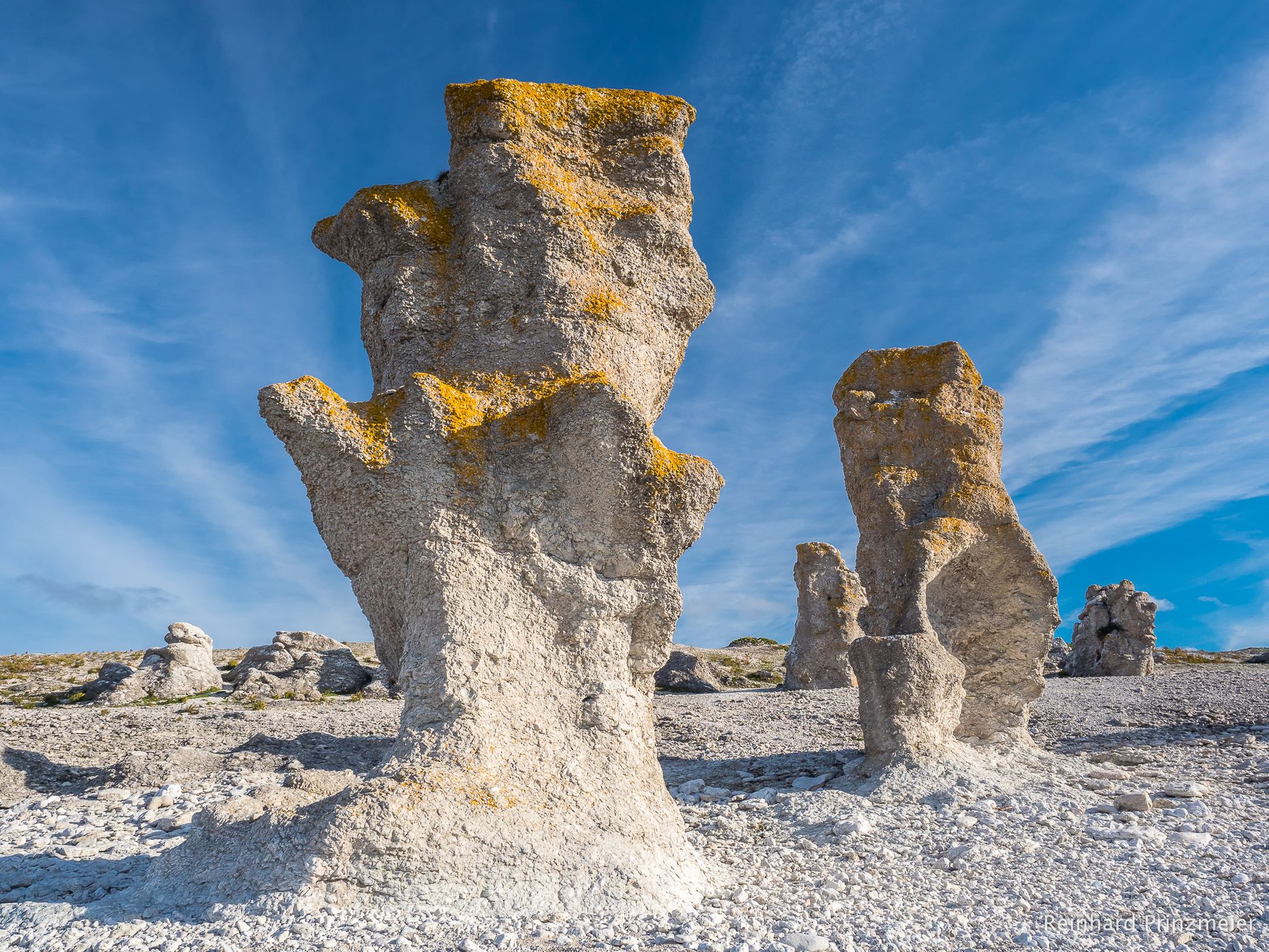 Langhammars Sea Stacks (Raukar), Sweden