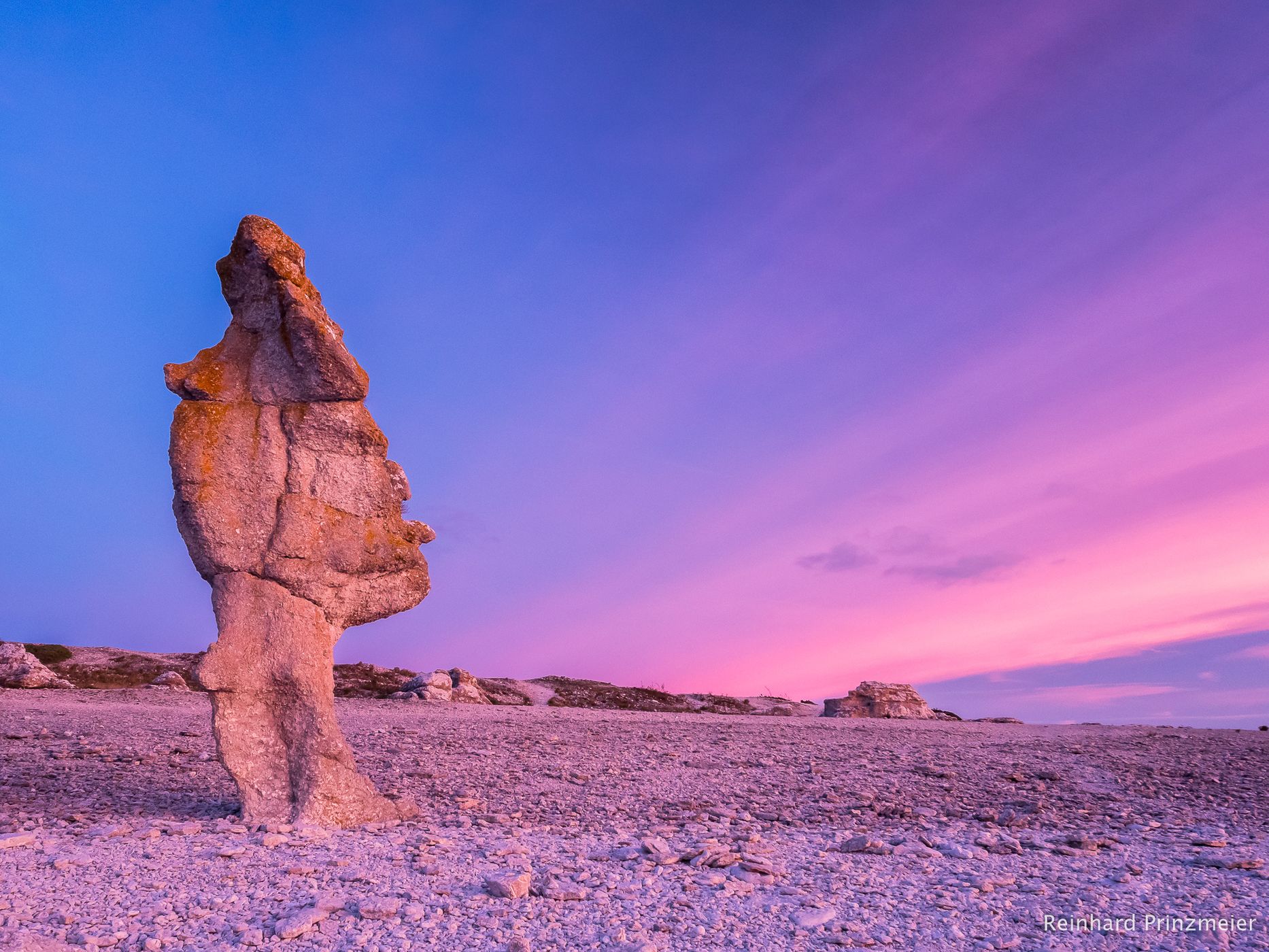 Langhammars Sea Stacks (Raukar), Sweden