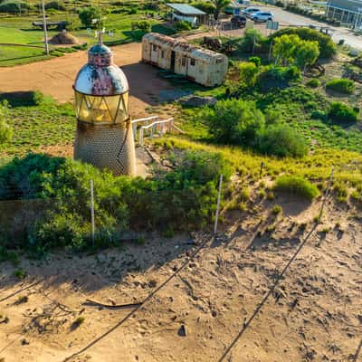 Lighthouse 1 mile Jetty, Babble Island, Carnarvon, WA, Australia