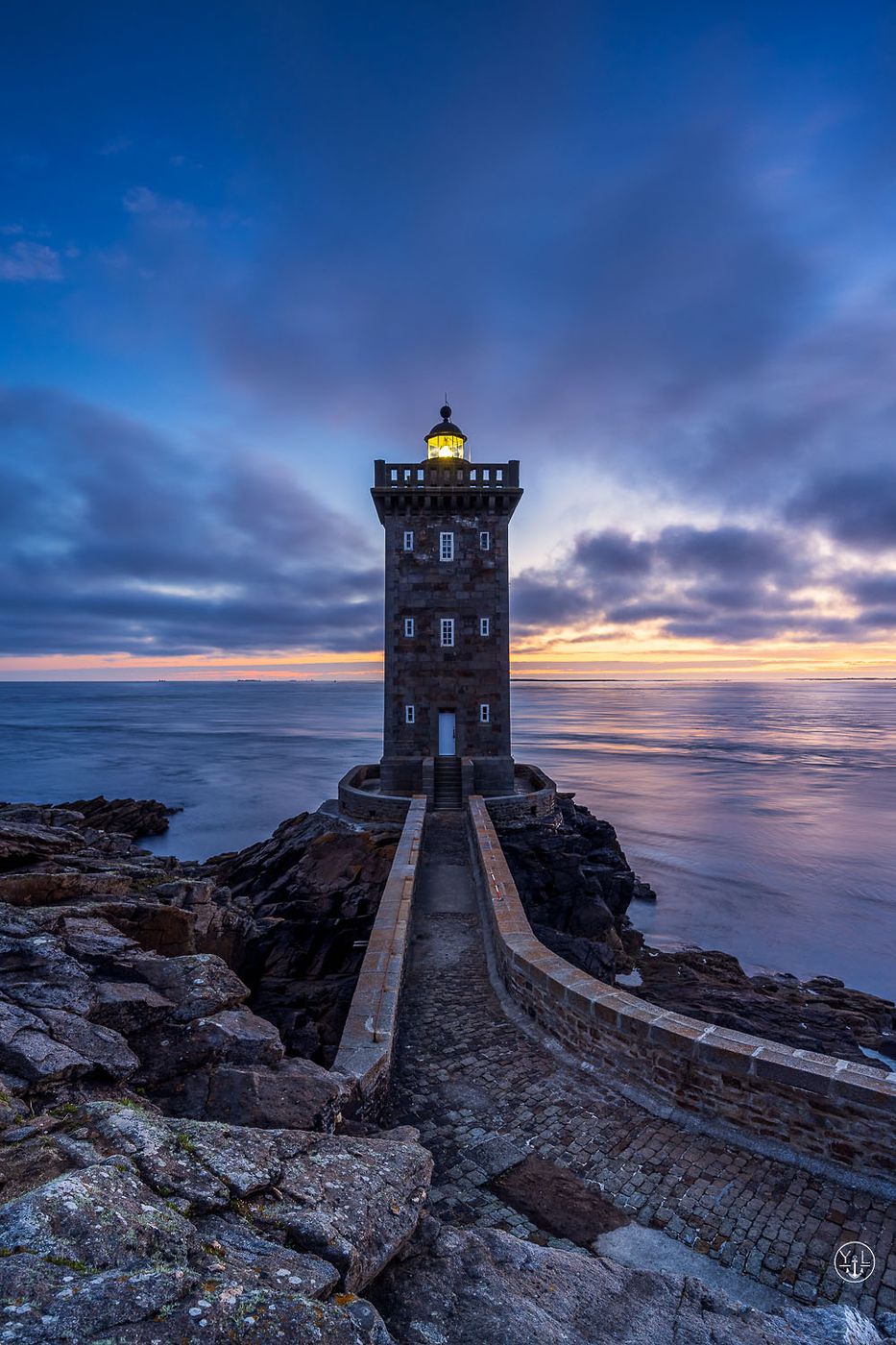 Lighthouse of Kermorvan, France