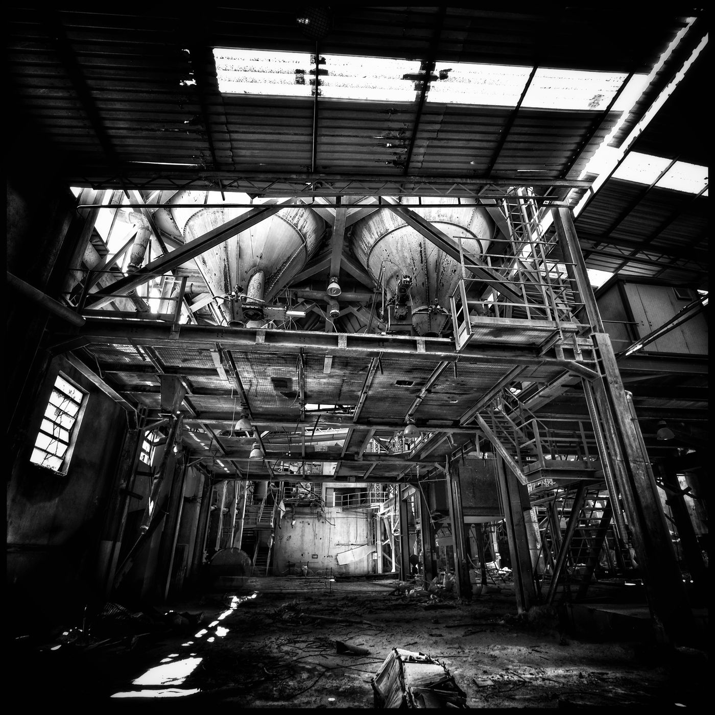 Lost Place-Bimsfabrik, Italy