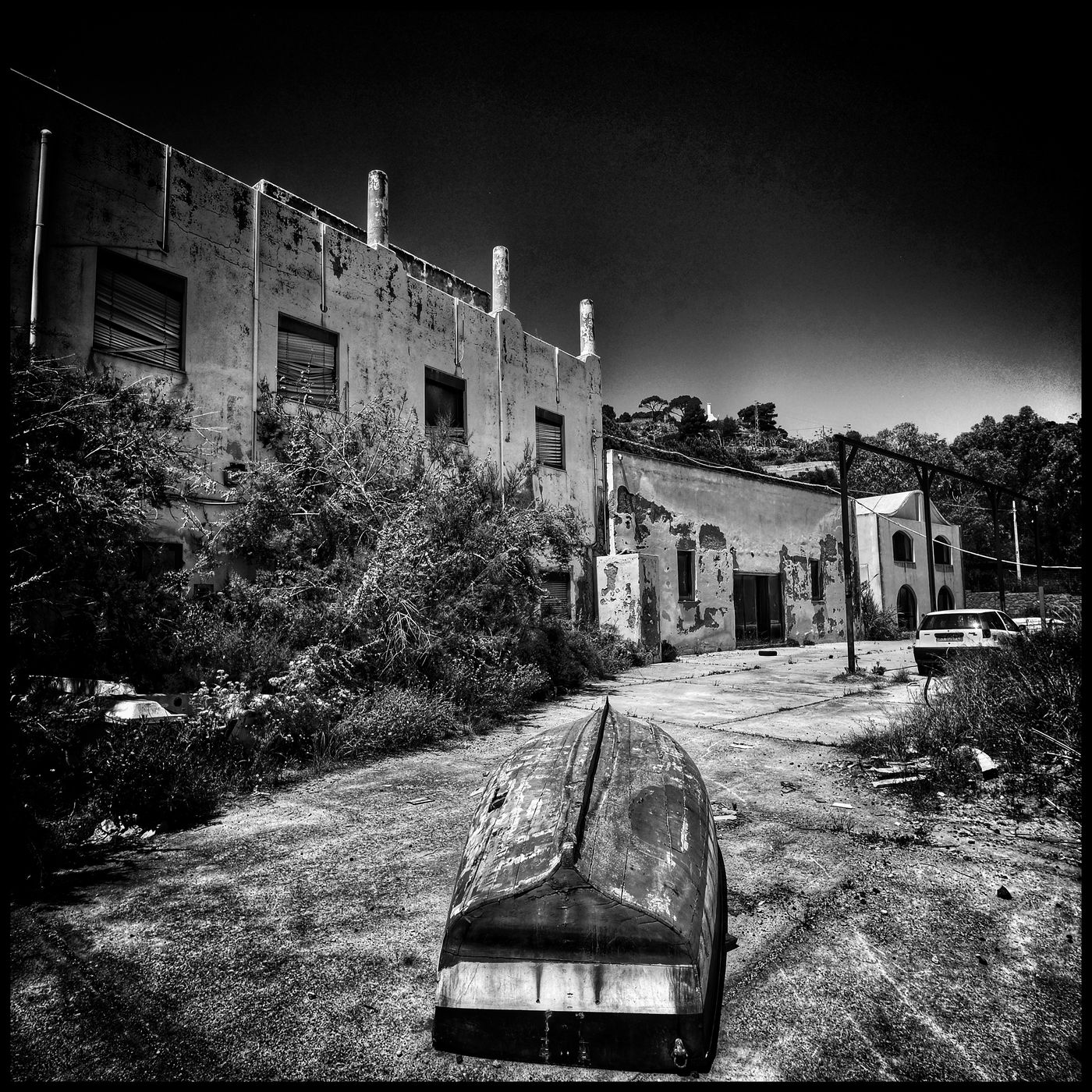 Lost Place-Bimsfabrik, Italy