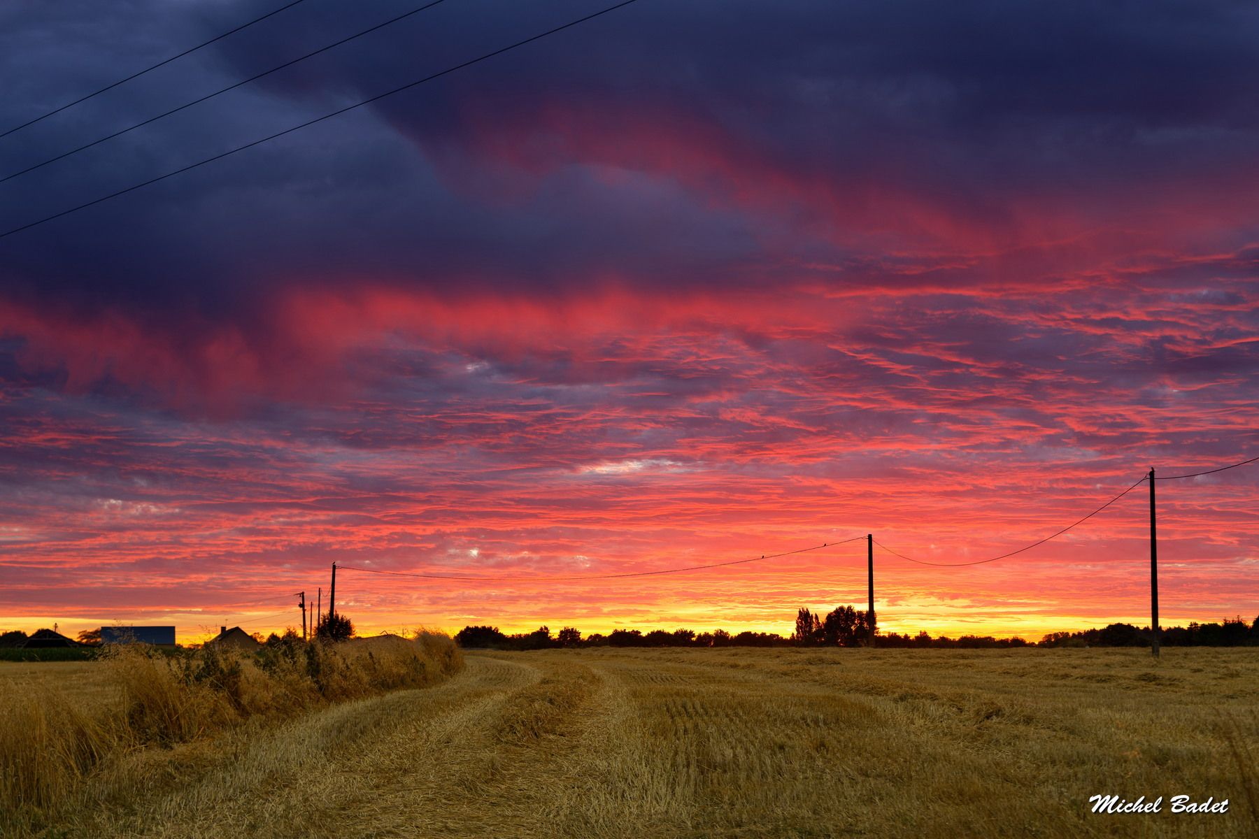 Melesse, Britanny fields, France
