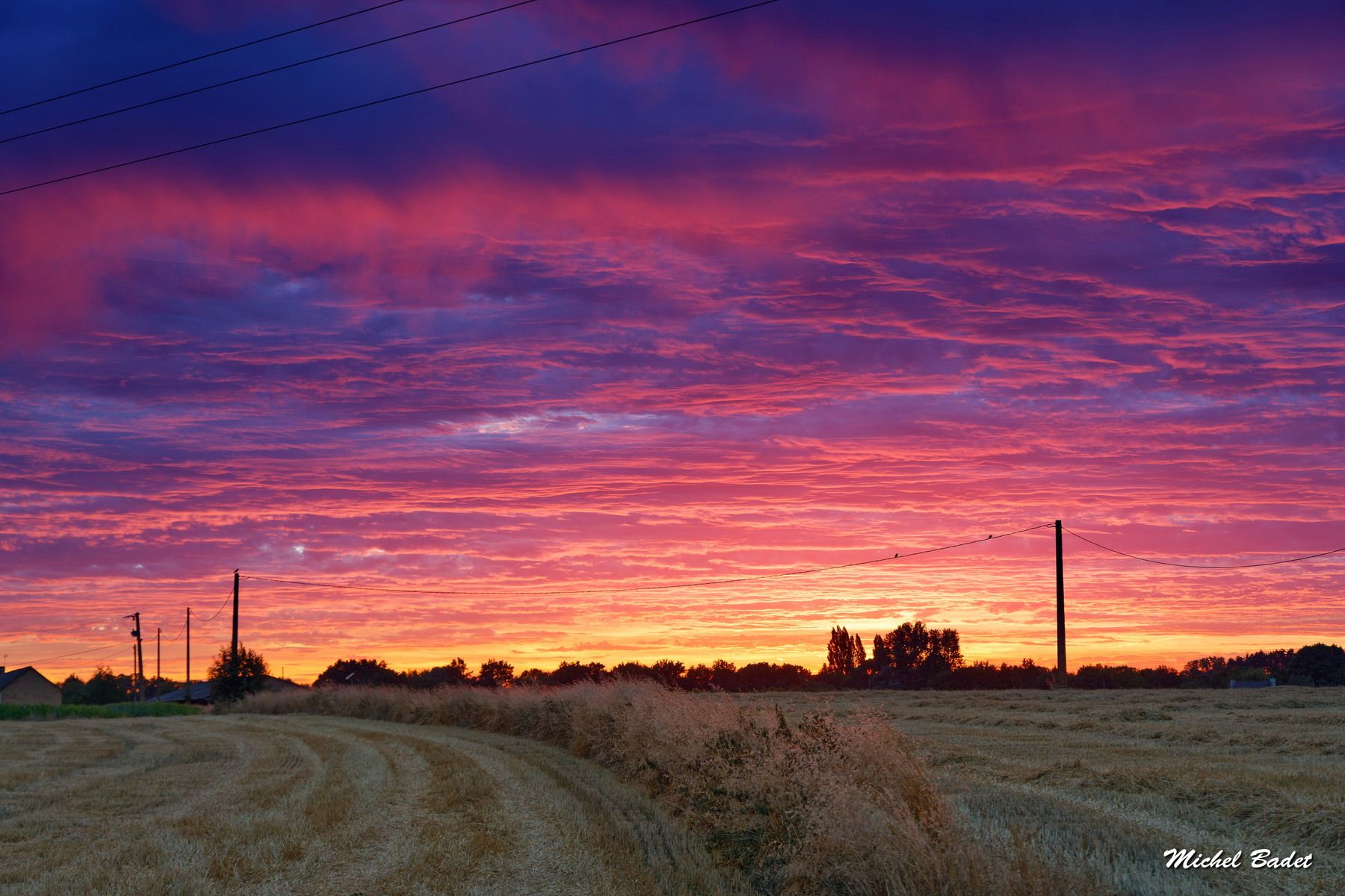 Melesse, Britanny fields, France