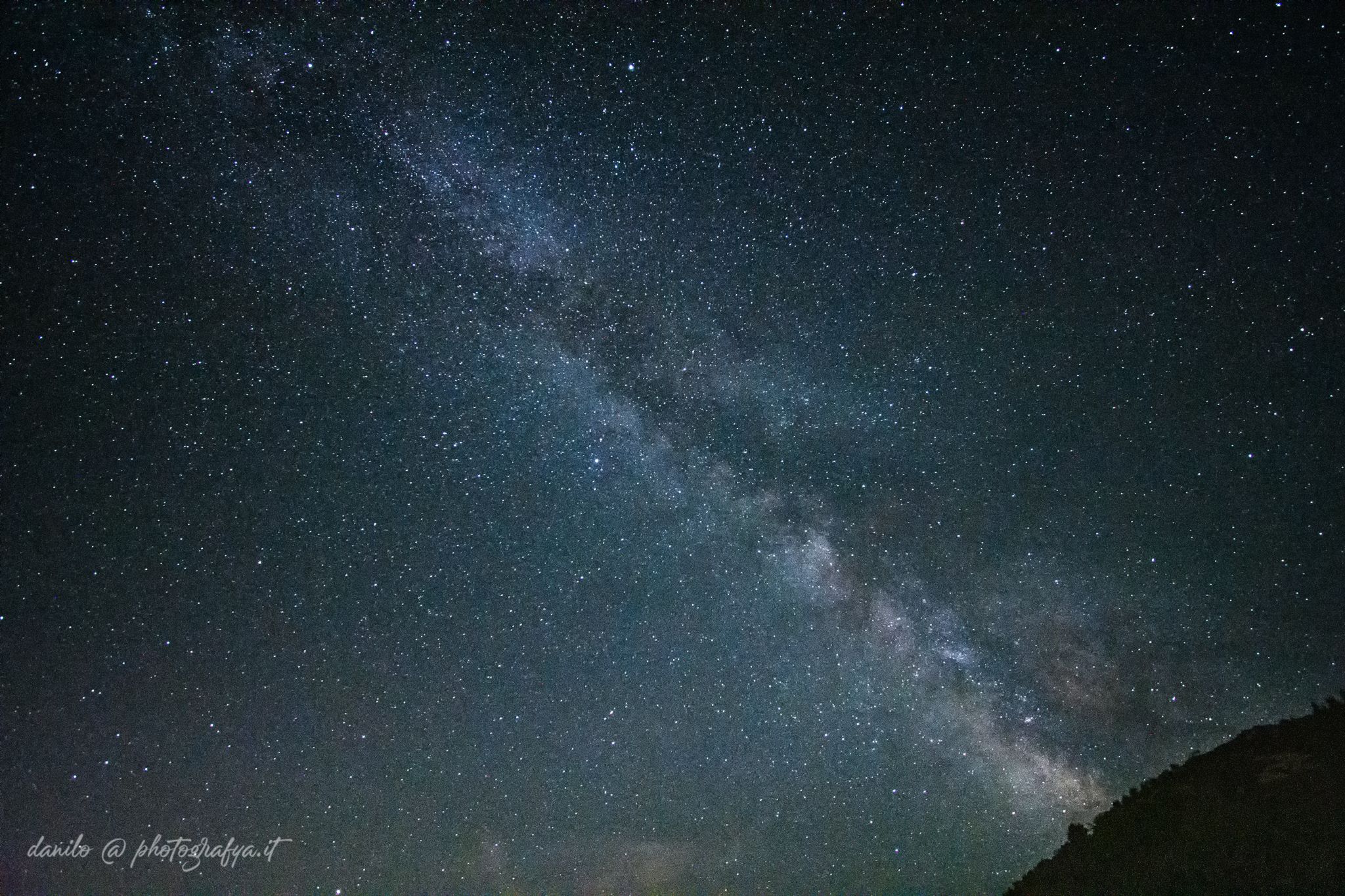 Milky Way - Fontane, Prato Nevoso. Giugno'22, Italy