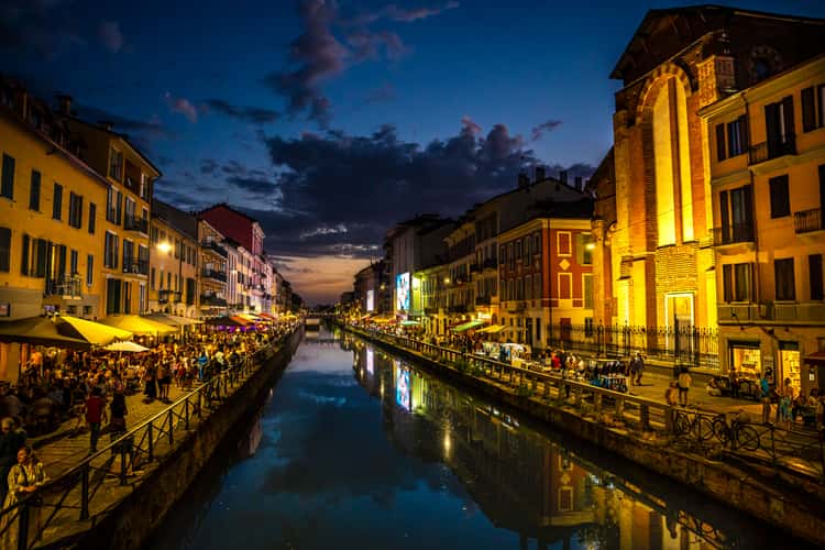 Naviglio Grande, Milan