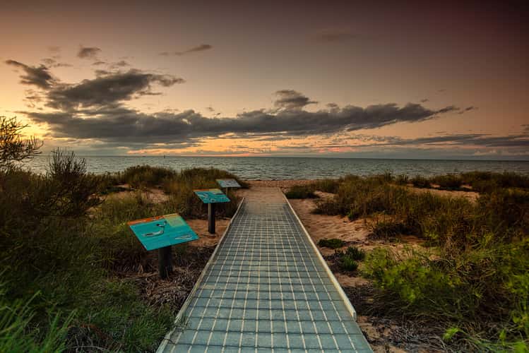 Path to  sunset Monkey Mia, Western Australia