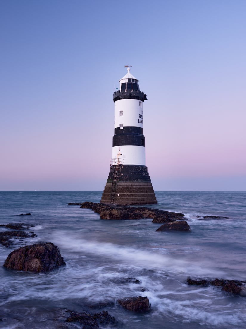 Penmon Lighthouse At Penmon Point, United Kingdom