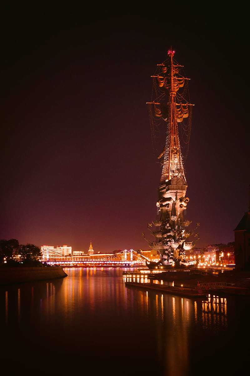 Peter the Great Statue, Moscow, Russian Federation