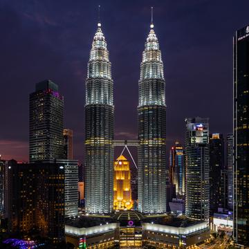 Petronas Towers - Traders Hotel viewpoint, Malaysia