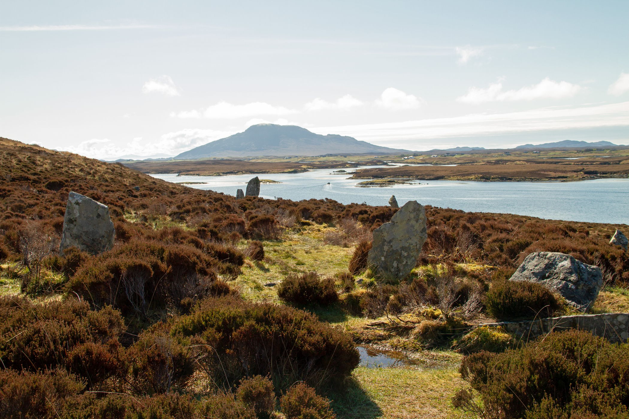 Pobull Fhynn Stone Circle, North Uist, United Kingdom