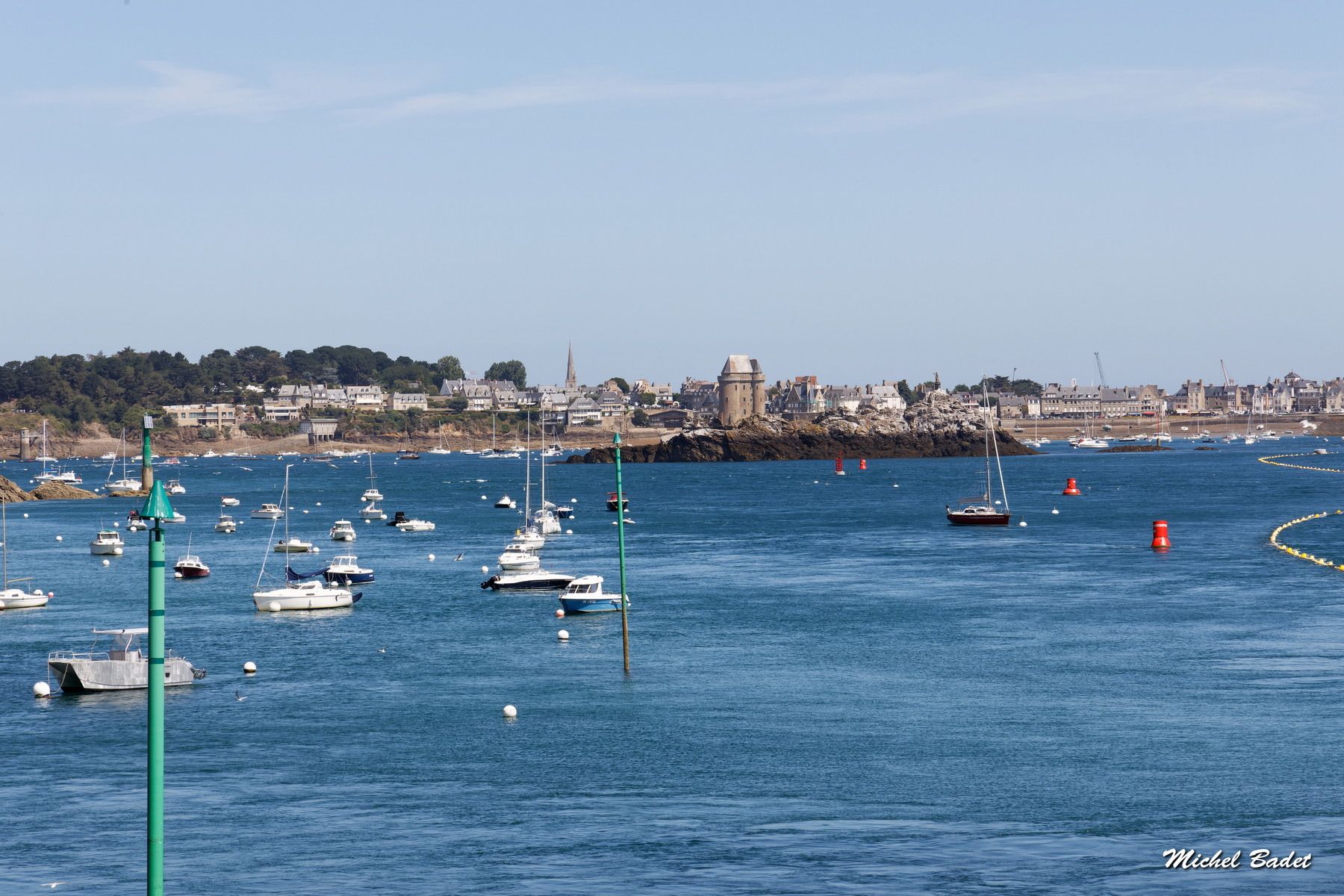 Saint-Malo, Saint-Servan et Le Rocher de Bizeux, France