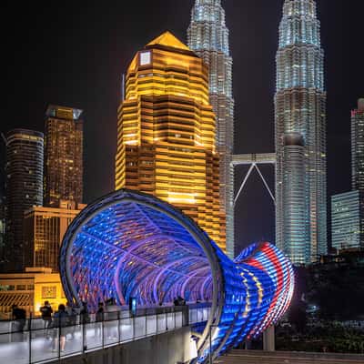 Saloma bridge, Malaysia