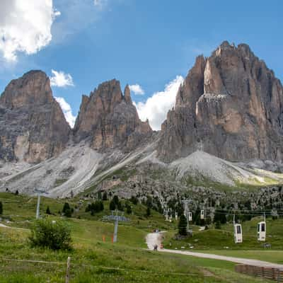 Sassulongo Cable car, Italy