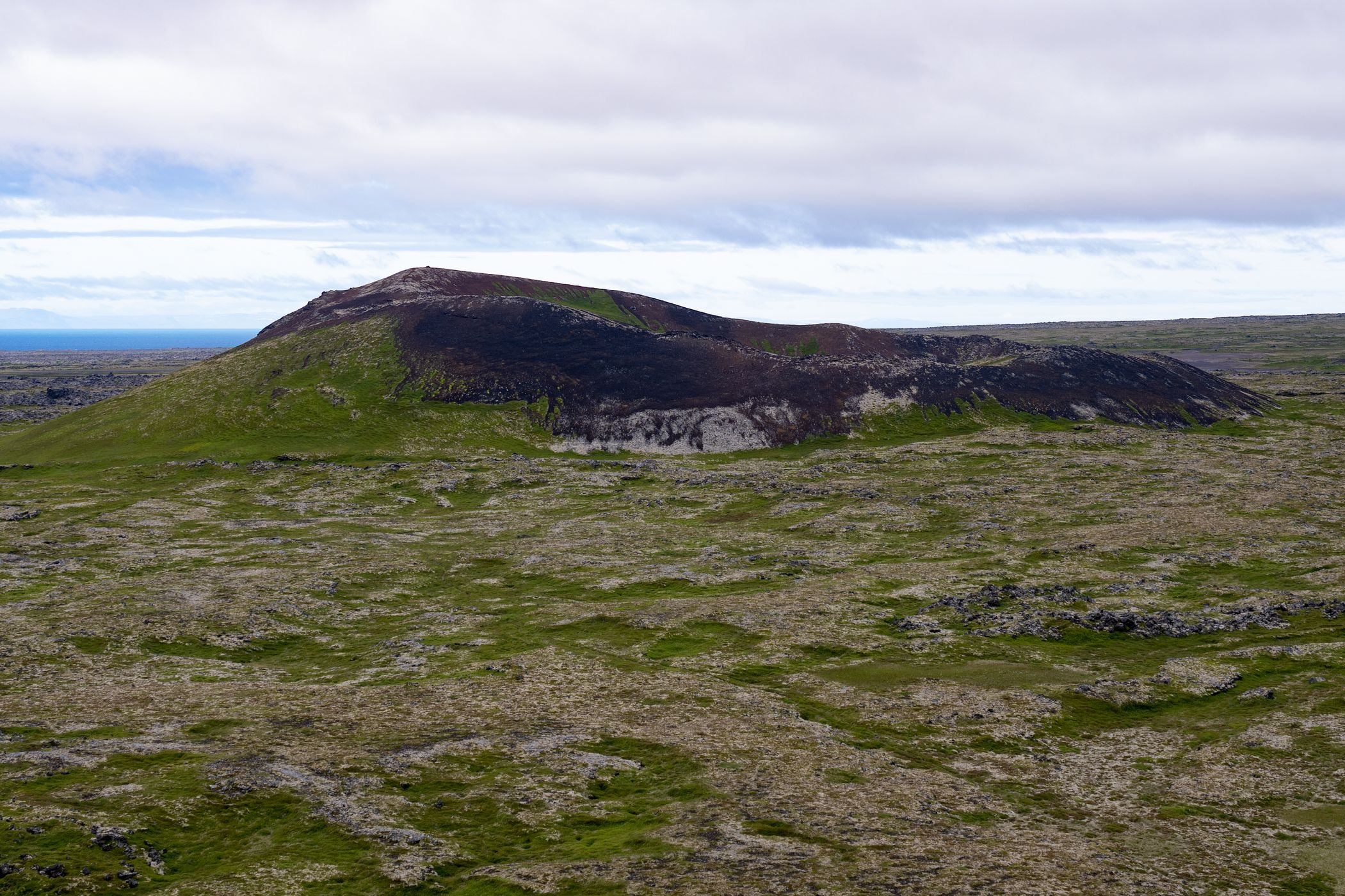 Saxholl Crater, Iceland