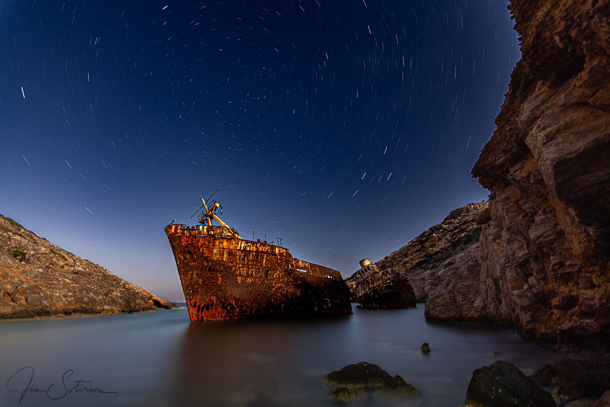 Shipwreck of Olympia, Greece