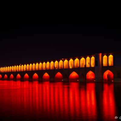 Si O Se Pol Bridge, Isfahan, Iran