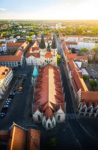 St. Martini, Braunschweig [drone]