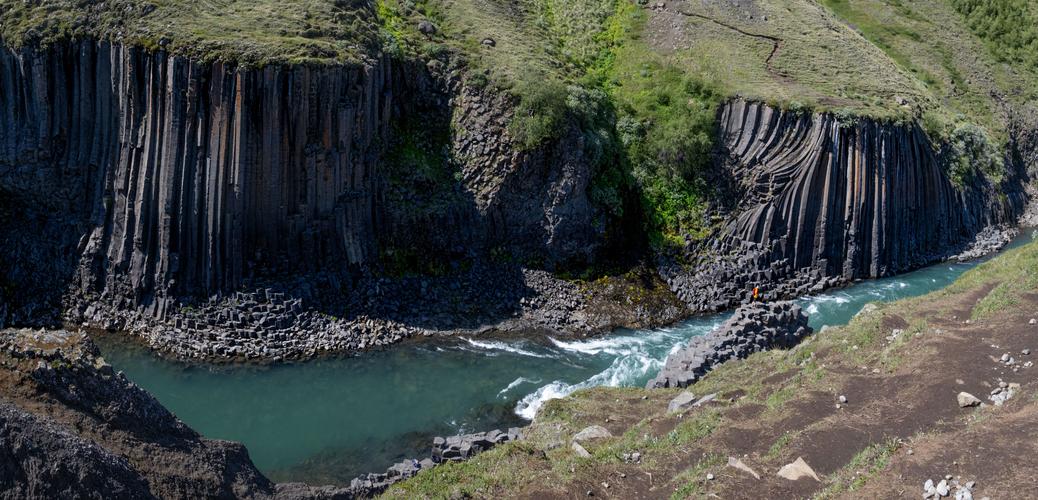 Stuðlagil Basalt Canyon