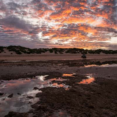 Sunset on Town Beach, Exmouth, Western Australia, Australia