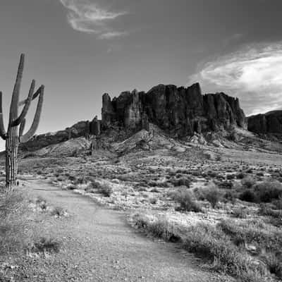 Superstition Mountains, Arizona, USA