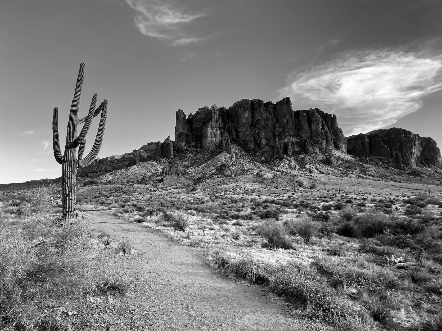 Superstition Mountains, Arizona, USA